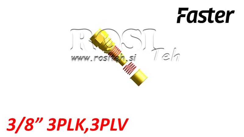 HONSNABBKOPPLING FÖR MULTI-FASTER 3/8 3PLK 3PLV FAST DEL