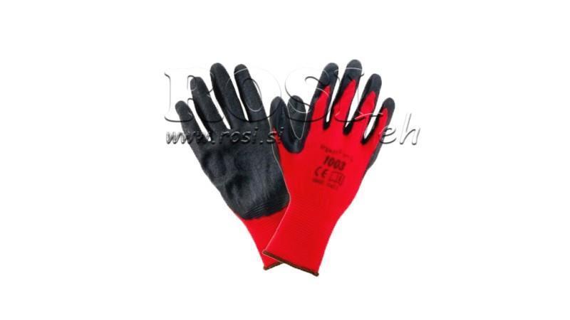 GUANTI COATED IN LATEX - TAGLIA 8