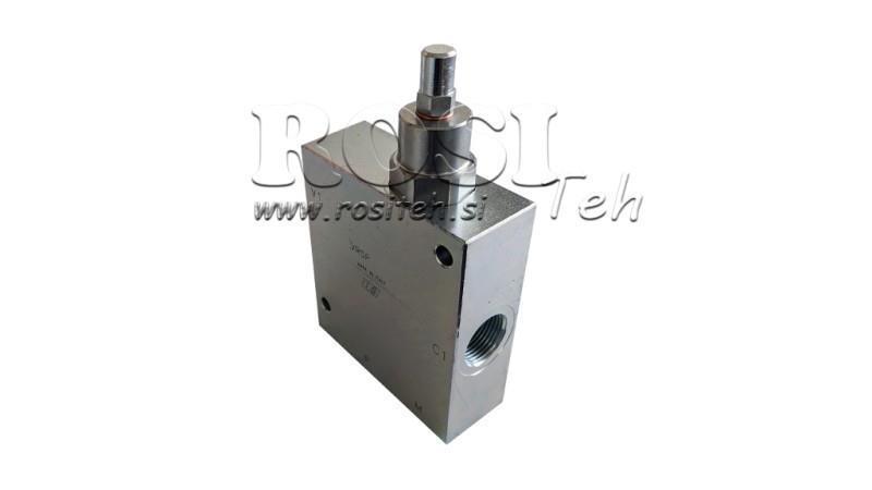 DUBBELHASTIGHETSVENTIL KUB HI-LO VRSP V1230 95lit - 350bar