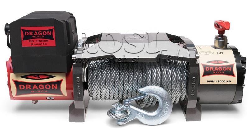 VERRICELLO ELETTRICO 12 V DWM 13000 HD - 5897 kg