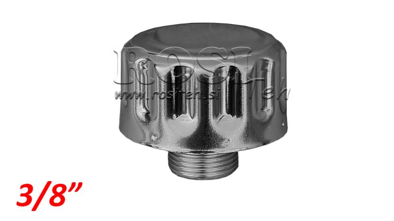 METALLICO TAPPO VERSATORE CON RESPIRO 3/8