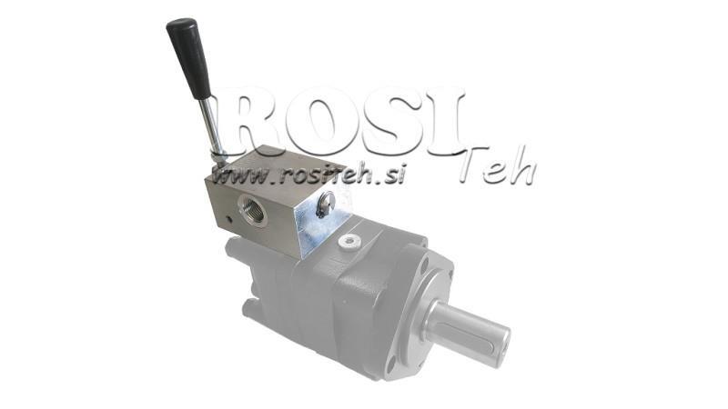 MANUELLER VENTIL FÜR HYDROMOTOR MS CLOSE CENTER - 50lit