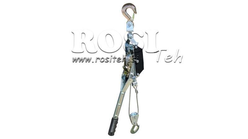 KETTENZUG MIT HANDGRIFF - WINSCH 1Tonne