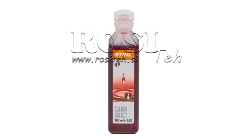 STIHL HP 2T ÖL 1:50 ROT, 100ml
