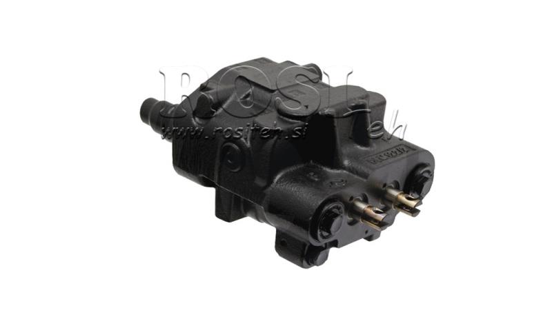 HYDRAULIKUS VEZÉRLŐ SZELEP DLM-122/2 2xP80 L/min TERHELÉS ÉRZÉKELÉS FLOTÁLÓ FUNKCIÓVAL