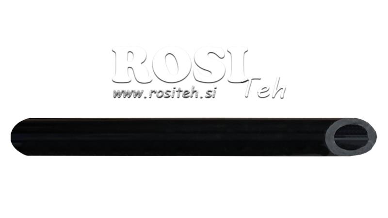 LUFTBREMSSCHLAUCH RISLAN 12x8 SCHWARZ