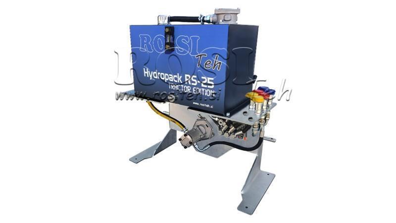 AGGREGATO IDRAULICO PER TRACTOR CAPACITÀ 70lit FLUSSO 53lit/min 3XP80
