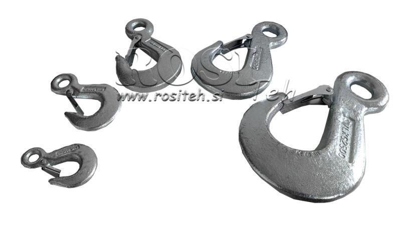 Haken mit Auge 2500 kg