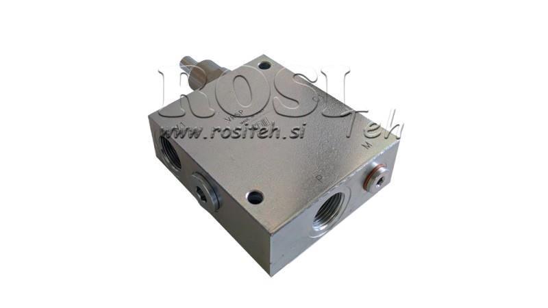 DUBBELHASTIGHETSVENTIL KUB HI-LO VRSP V1230 95lit - 350bar