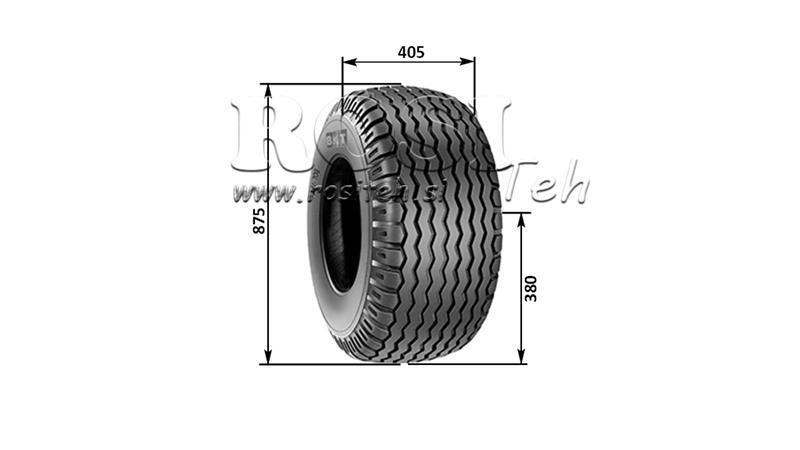 400/60-15.5 REIFEN AW708 14pl MIT FELGE 13.00X15.5