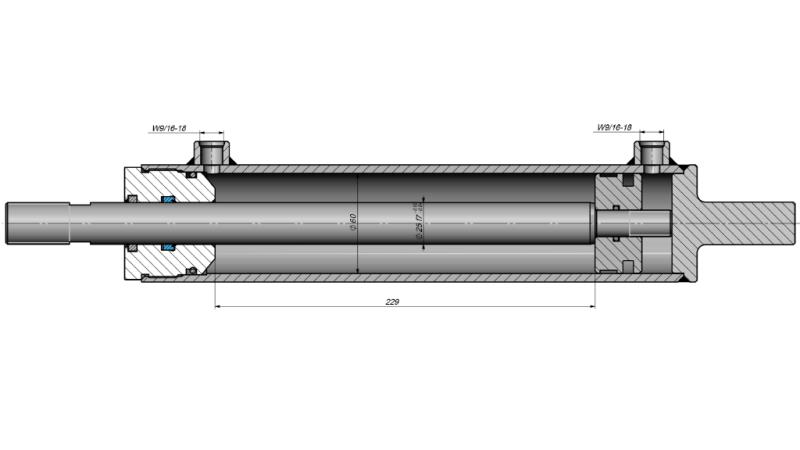 HYDRAULICKÝ RIAĎIACI VALEC CASE OEM-87337229