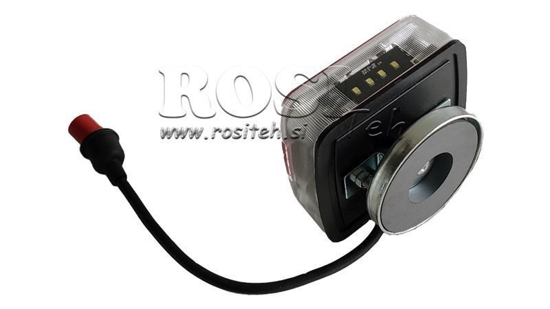 SET DI LUCE MAGNETICA LED CON CAVO 7.5m 2.5m