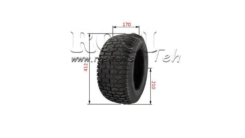 16x6.5-8 DÄCK 6pl TRÄDGÅRD