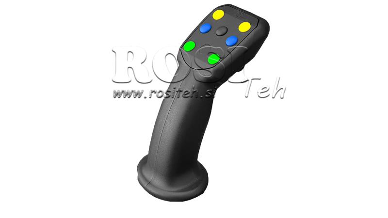 FJERNBETJENING JOYSTICK HÅNDTAG - 8 KNAPPER