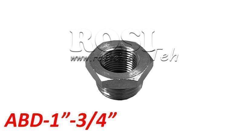 CONNETTORE RIDUTTORE PNEUMATICO CLASSICO ABD-01-034
