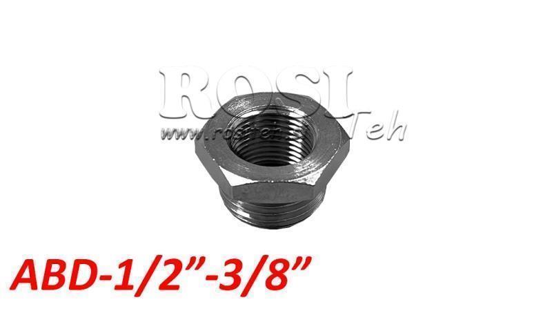 CONNETTORE RIDUTTORE PNEUMATICO CLASSICO ABD-012-038
