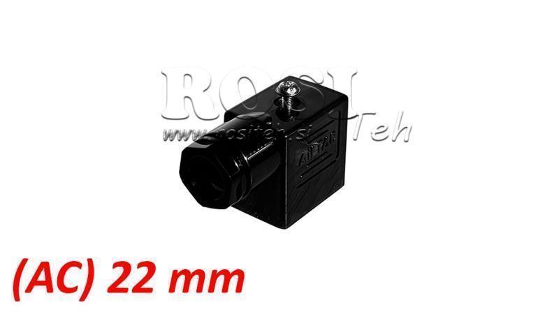 (22) LED ELEKTRISCHER ANSCHLUSS AC FÜR PNEUMATISCHES VENTIL