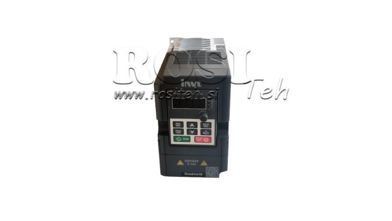 FREQUENZWANDLER-INVERSER 1Phase 0,75kW GD10-0R7G-S2-B