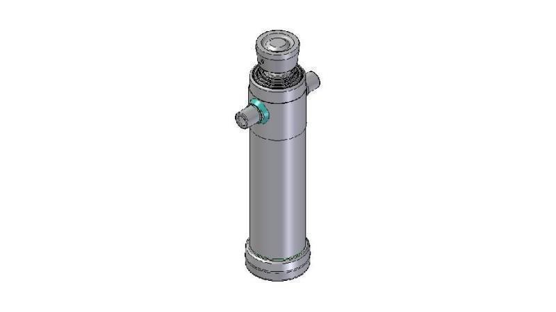 3048S - CILINDRO TELESCOPICO STANDARD/BALL 4 STADI CORSO 1710 DIAMETRO 124