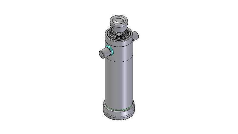 3056S -TELESCOPISK CYLINDER STANDARD/BOLL 5 STEG SLAG 2480 DIAMETER 152