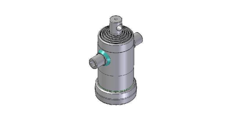 3091F -TELESCOPIKUS HENGER STANDARD/LYUK 5 SZAKASZOS ÜTÉS 840 FI 124
