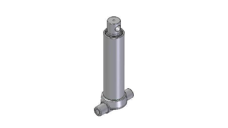 3522F -TELESCOPISK CYLINDER INFERIOR – HÅL 2 STEG RESA 595 DIAMETER 95