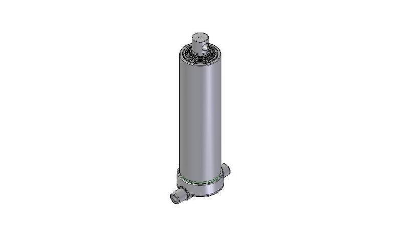 3556F -CILINDRO TELESCOPICO INFERIORE – FORO 5 GRADI CORSO 2480 FI 152
