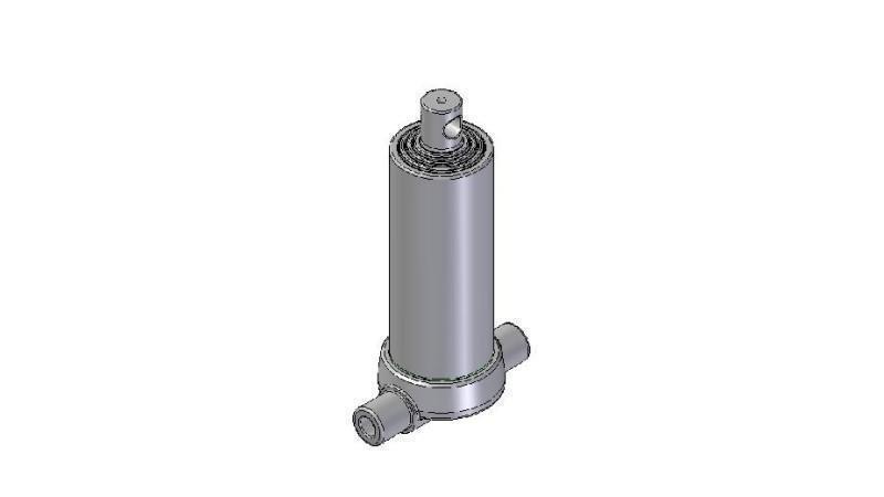 3564F -TELESCOPIC ZYLINDER UNTERE – LOCH 4 GRAD HUB 910 FI 112
