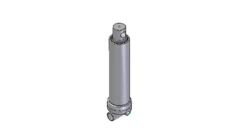 2622F -TELESCOPISK Sylinder HULL - HULL 2 GRADER SLAG 595 FI 80