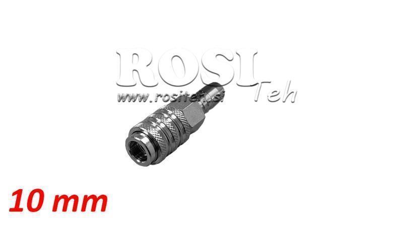 ACOPLAMIENTO RÁPIDO NEUMÁTICO FEMENINO ABETO 10mm - DN7.2