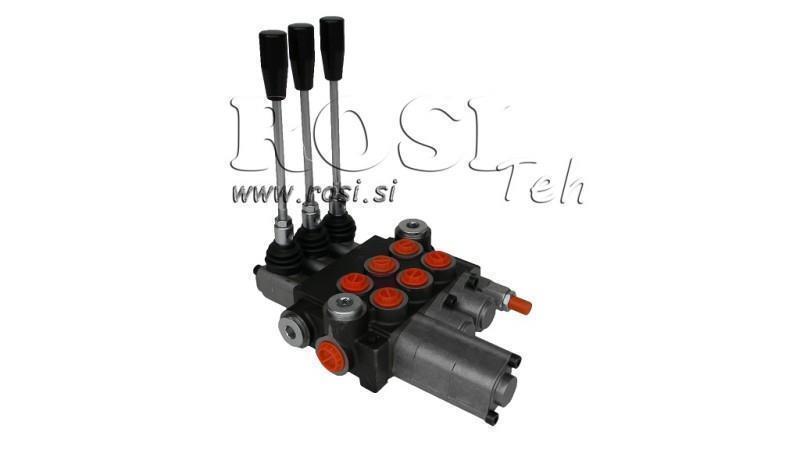 VALVOLA IDRAULICA 3xP40 GALLEGGIANTE