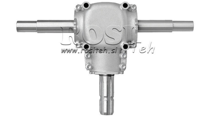 VINKELVÄXELLÅDA DUBBELAXEL 1:1.14 (16.5HP-12KW)