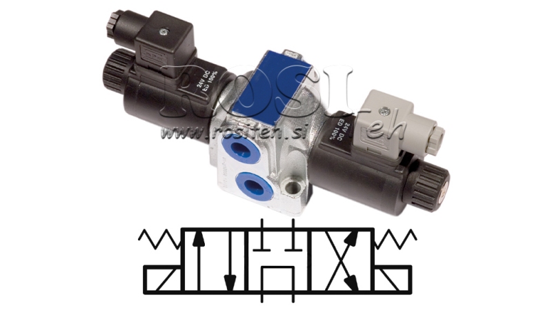 VÁLVULA DE DIRECCIÓN DE 4 RUEDAS 12V