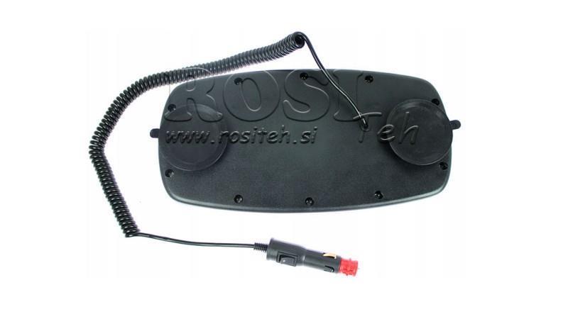 LED MAGNETISK STROBE ROTERENDE LYS 20 LED 50W 12V-24V