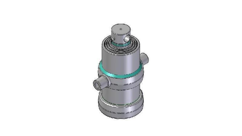 4071F -TÁVCSŐVES HENGER STANDARD/LYUK 4 FOKOZATÚ ÜTÉS 970 ÁTMÉRŐ 170