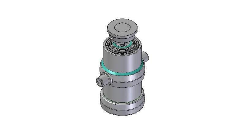 4081S - TELESCOPINEN SYLINTERI STANDARD/PALLON 4 VAIHEEN ISKU 1190 HALKAISIJA 190