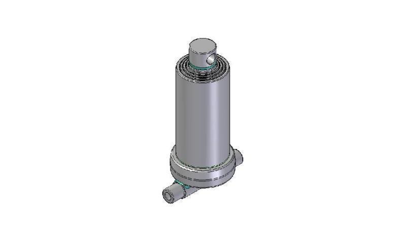 4572F -CILINDRO TELESCOPICO INFERIORE – FORO 4 GRADI CORSO 1210 FI 170