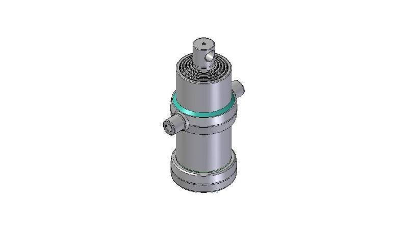 5001F -TELESCOPIKUS HENGER STANDARD/LYUK 5 SZINTŰ ÜTÉS 1520 FI 170