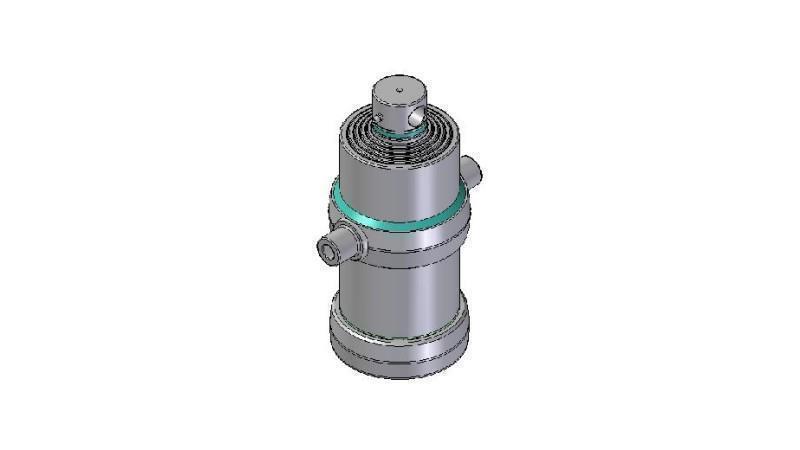 5006F -TELESCOPIC CYLINDER STANDARD/HÅL 5 STEG RESA 1500 FI 190