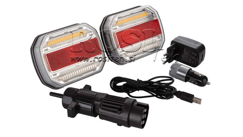 LED MAGNETISK LJUSKIT - TRÅDLÖS 12/24V CANBUS