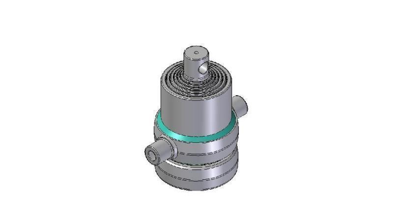 6017F -TELESCOPISK CYLINDER STANDARD/HÅL 6 STAGE RESA 985 FI 170