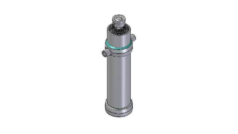 6025S -CILINDRO TELESCOPICO STANDARD/BALL 6 STADI CORSO 3585 DIAMETRO 170