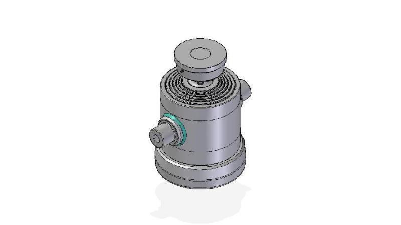 6029S -TELESCOPIC ZYLINDER STANDARD/KUGEL 6 STUFEN HUBLÄNGE 1215 DURCHMESSER 270