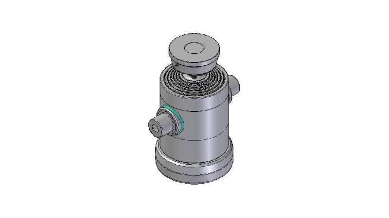 6062S - TELESCOPISK CYLINDER STANDARD/BOLL 6 STEG RESA 1680 DIAMETER 240