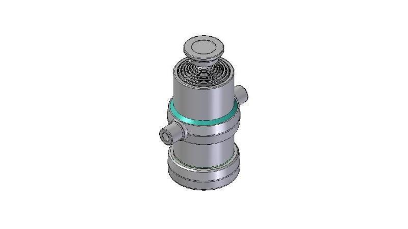7007S -CILINDRO TELESCOPICO STANDARD/BALL 7 STADI CORSO 1710 DIAMETRO 170