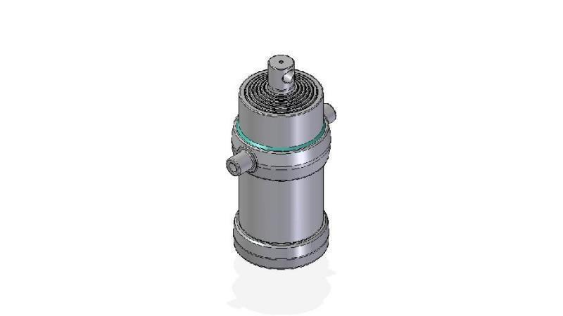 7053F -TELESKOPZYLINDER STANDARD/LOCH 7 STUFEN HUB 2555 FI 215