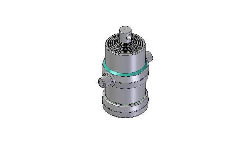 8005F -CILINDRO TELESCOPICO STANDARD/BUCO 8 STADI CORSO 2060 FI 190