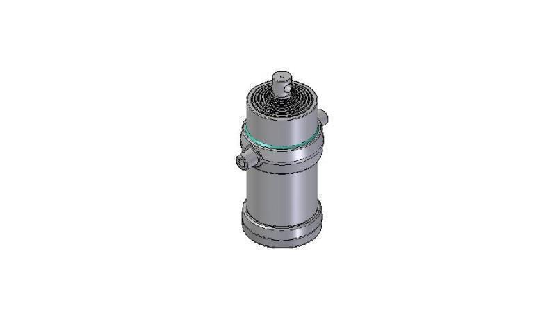 8023F -TELESKOPZYLINDER STANDARD/LOCH 8 STUFEN HUB 2685 FI 215