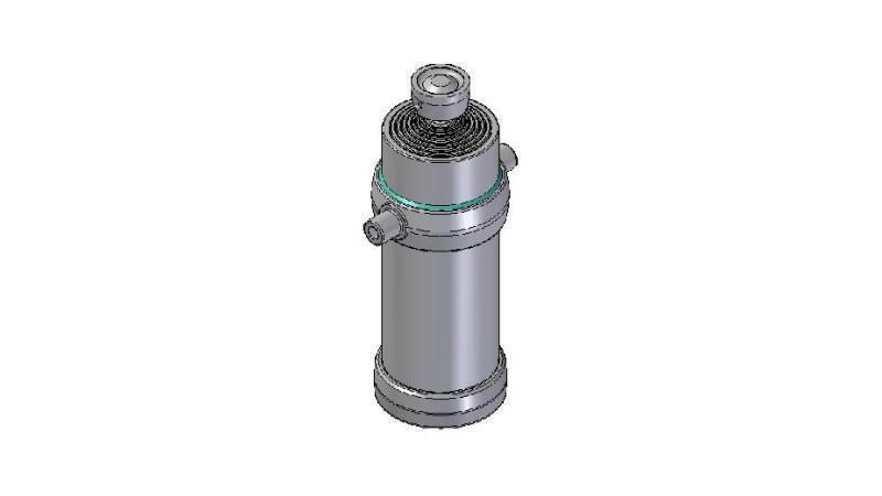8025S -TELESCOPIC CYLINDER STANDARD/BALL 8 STUFEN HUB 3330 DURCHMESSER 215