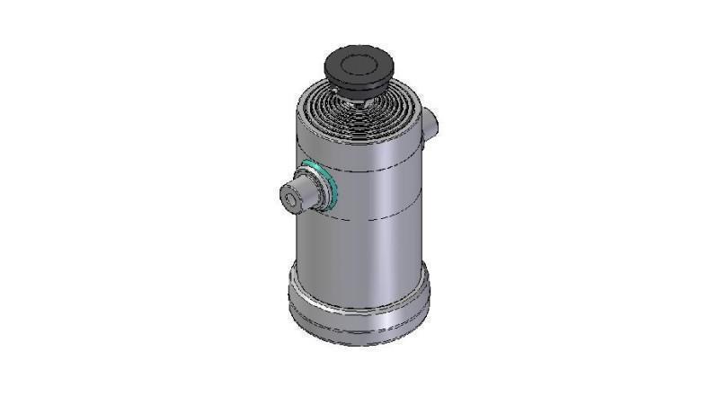 8035S -TELESCOPISK CYLINDER STANDARD/KUGLE 8 TRIN SLAG 3180 DIAMETER 270